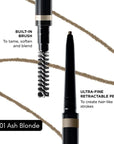 Clarins Wonder Define Long-Wear Brow Pencil