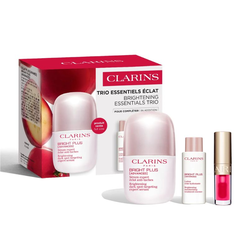 Clarins Brightening Essentials Trio - Bright Plus [Advanced] Serum Set