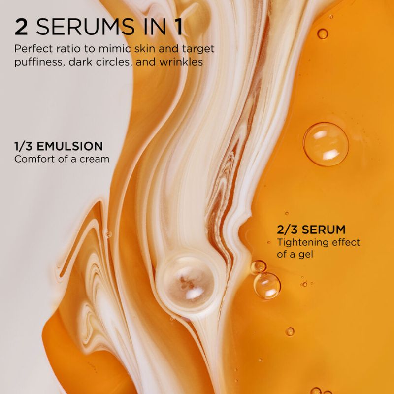 Clarins Double Serum Eye Brightening + Depuffing Anti-Aging Concentrate